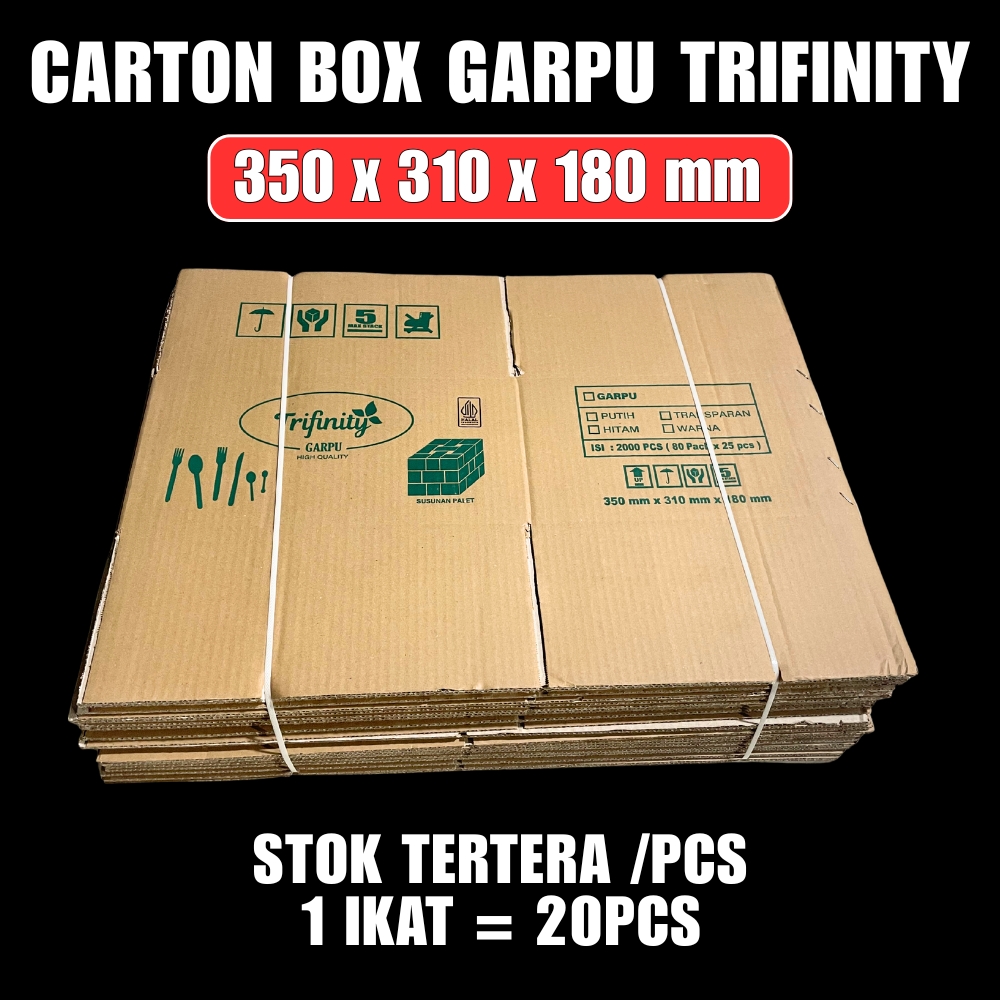 Carton box garpu trifinity