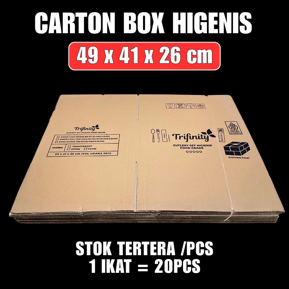 Carton Box Sendok Tisu Tusuk Gigi Higenis