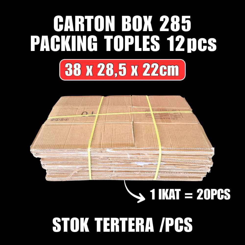 Carton Box 285 Packing toples 12pcs