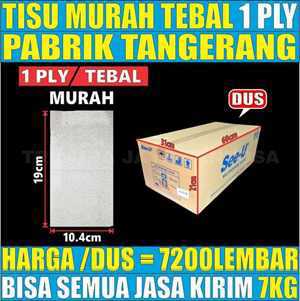 Tisu See U Per Dus 7200sheet Tebal 1ply