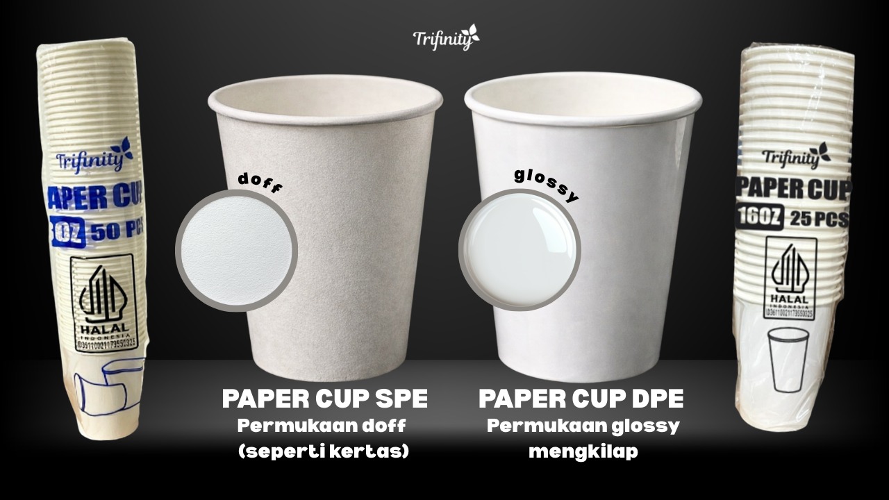 Bedanya Paper Cup SPE dan DPE