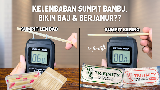 Solusi Sumpit Higienis Trifinity dengan Tingkat Kelembaban 0-1%, Bebas Jamur dan Serpihan
