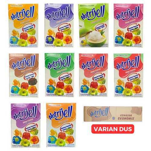 Nutrijell Varian 10gr Per Dus n Sachet Rasa Ekonomis