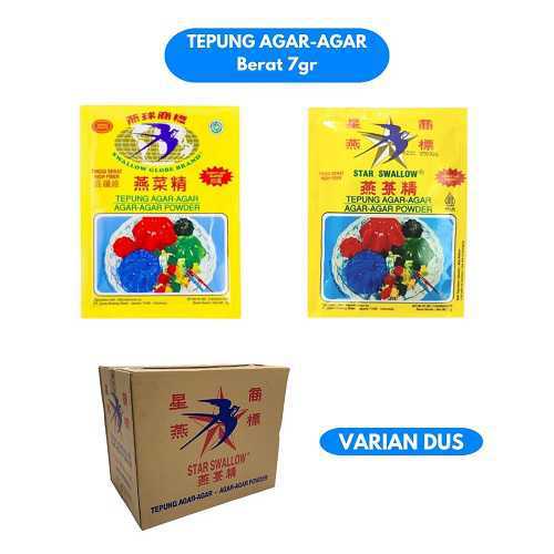 Agar Agar Swallow Dus Varian Dan Sachet