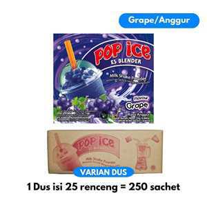 Pop Ice Grape Dus 250pcs LKR13