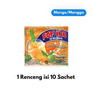 Pop Ice Hgr Mangga 25gr Renceng 10sachet LKR07