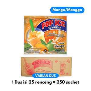 Pop Ice Mangga Dus 250pcs LKR07