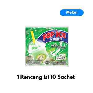 Pop Ice Hgr Melon 25gr Renceng 10sachet LKR03