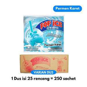 Pop Ice Permen karet Dus 250pcs LKR04