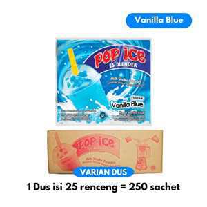 Pop Ice Vanilla blue Dus 250pcs LKR09
