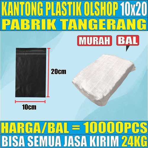 Polymailer 10x20 Plastik Lem seal packing online Bal 10000pcs