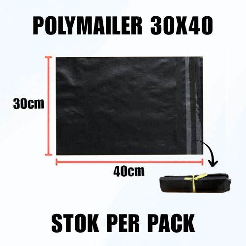 Polymailer 30x40 per Pack 100pcs alat pendukung