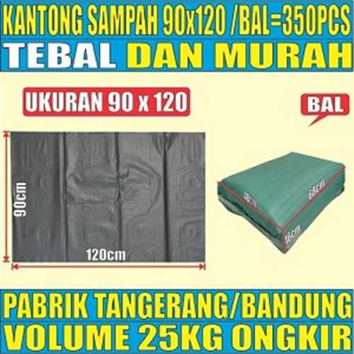 Kantong Sampah 90x120 Plastik Hdpe Tebal Ball 25kg