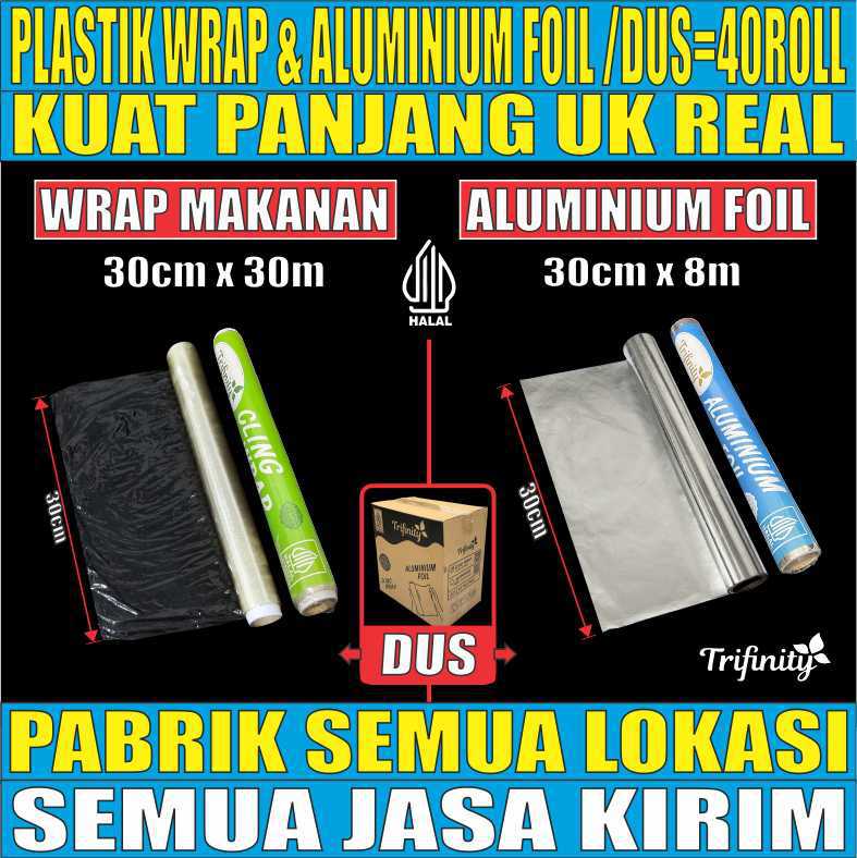 VARIAN Wrapping n Aluminium Foil Makanan
