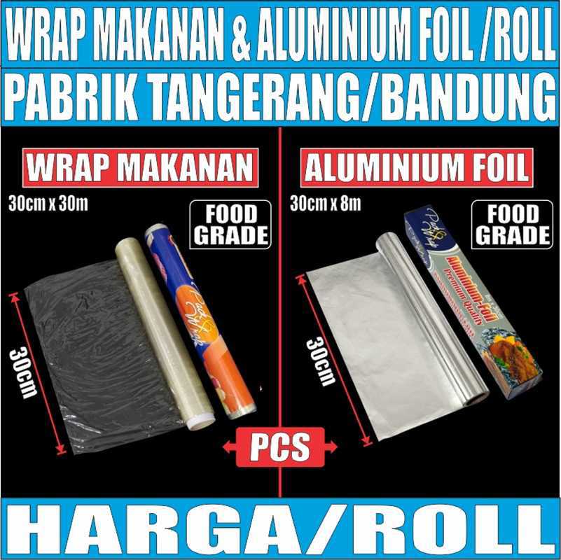 VARIAN Wrapping n Aluminium Foil Makanan