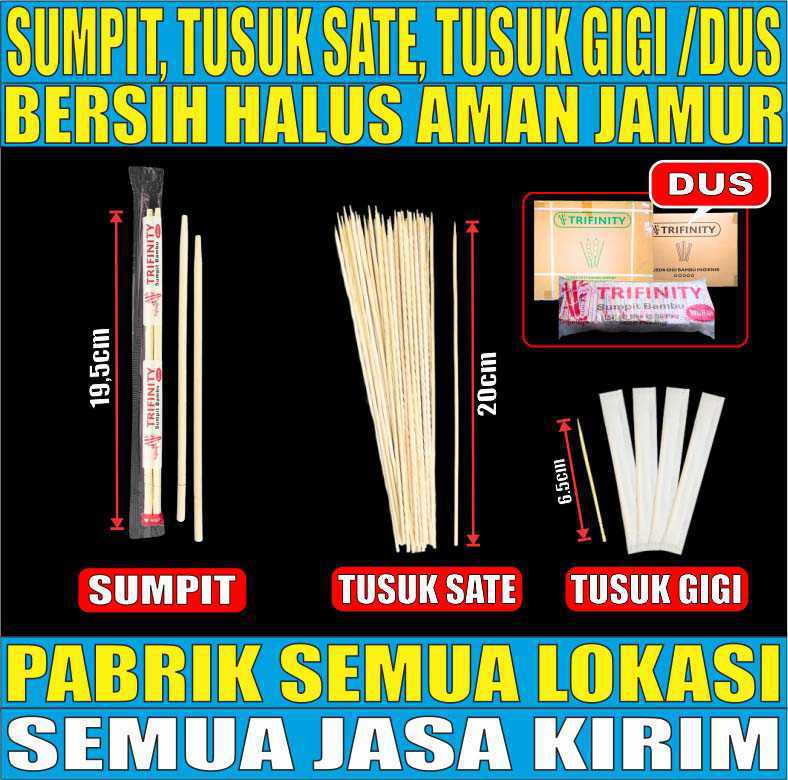 VARIAN Sumpit n Tusuk Gigi n Tusuk Sate