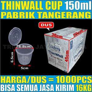 Thinwall Cup 150ml Dus 1000pcs Victory L2TMR